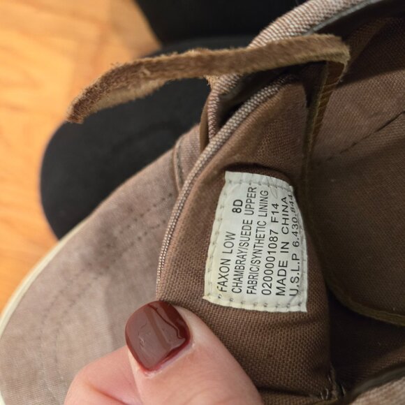 Mens Polo Ralph Lauren Size 8 Faxon Low Sneakers Chambray suede upper and fabric - Picture 7 of 7